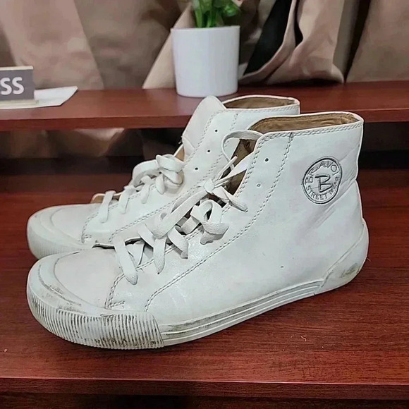 BRAVO Street Wear Mens Leather Sneakers.  Size 10 - Picture 9 of 12